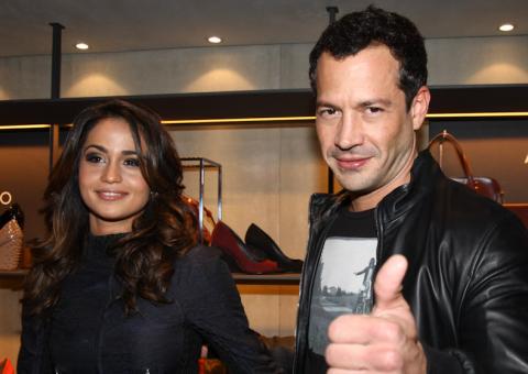  Nanda Costa brilha em evento com Malvino Salvador 